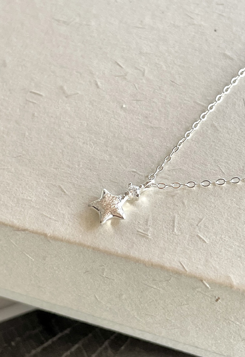 シルバー925 Silver925(シルバー925) 0.03ct ダイヤモンド ネックレス