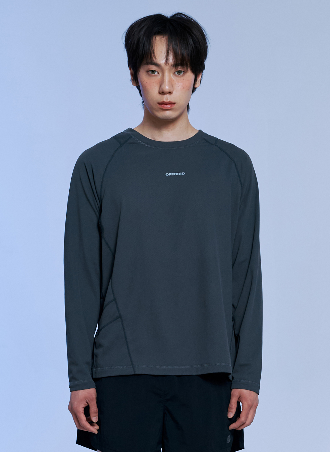VENTRA OCTA LONGSLEEVE-CHARCOAL