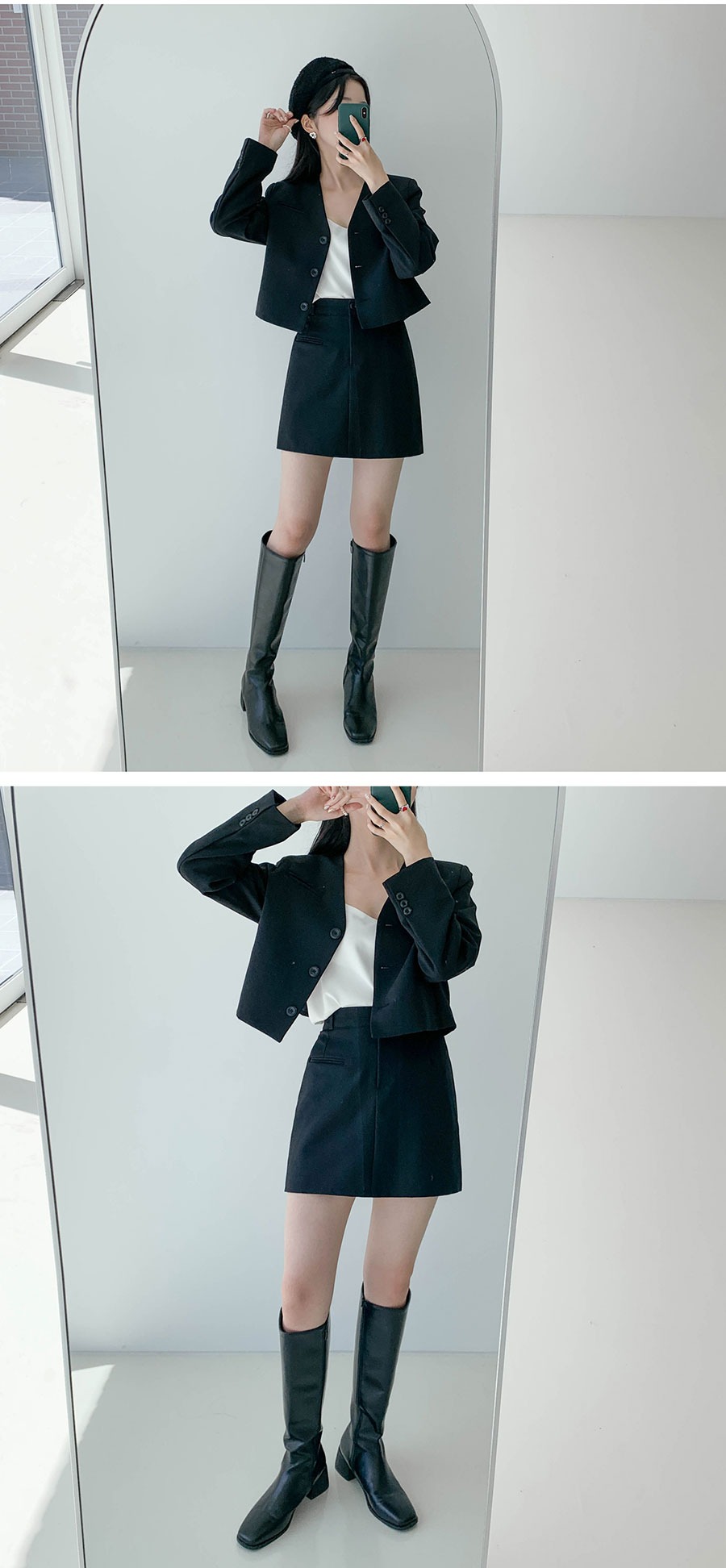 セットアップ可能] ジャケット+ スカート セット | ファッション通販