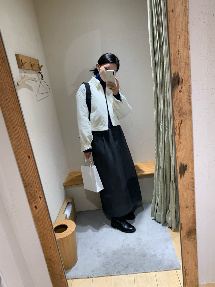 クロップダウンジャケット 2color | ファッション通販サイト NUGU