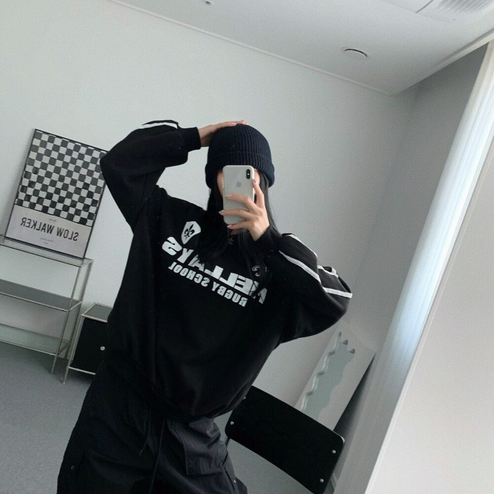 ユニセックス] 起毛ニュージーンズボーイオーバーフィットVスウェット