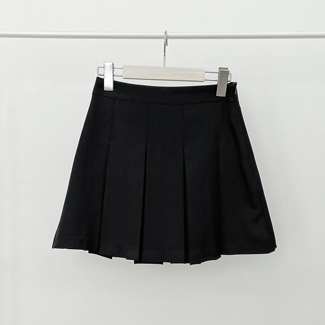 ミニスカート [SHOPPERMADE] Classic Pleated Mini Skirt (2color) SHOPPERMADE] Classic Pleated Mini Skirt (2color