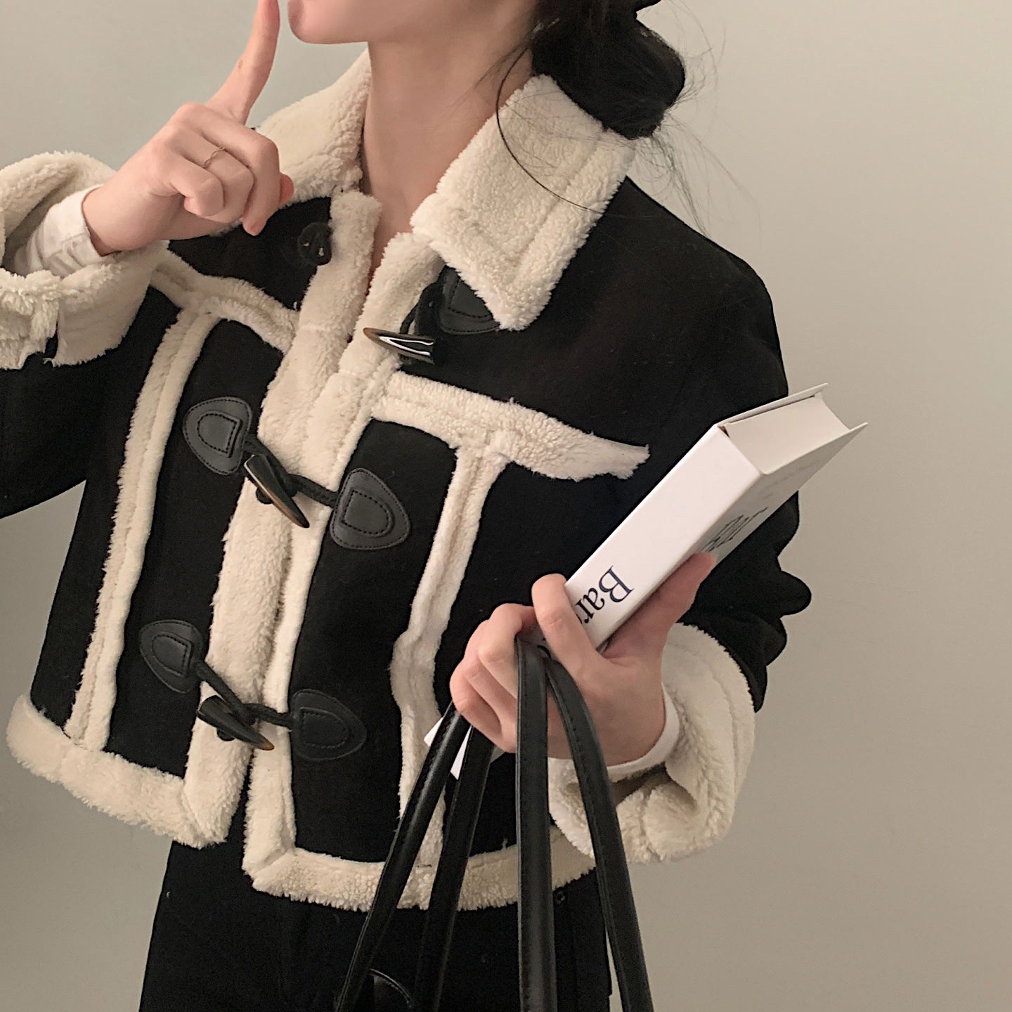 3color] ボアショート丈ダッフルコート | ファッション通販サイト NUGU