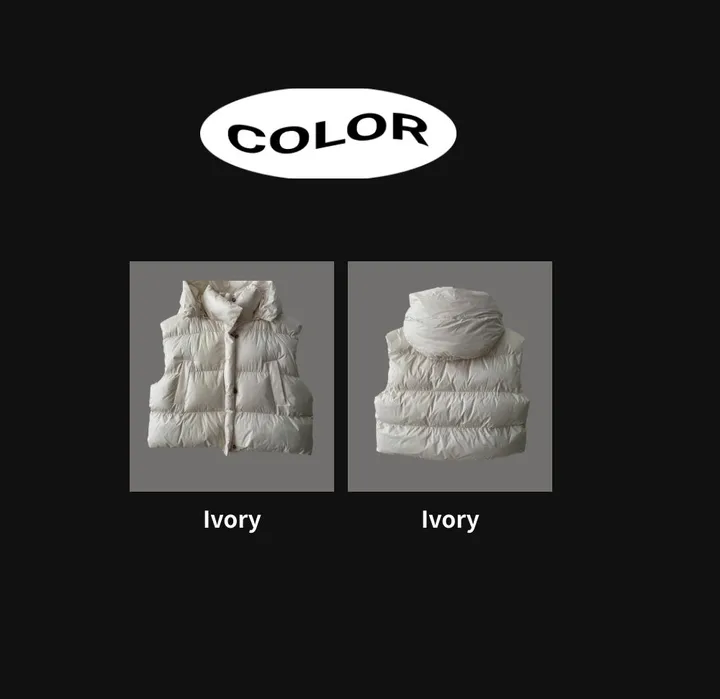 ウィンターフード付きダウンベスト | ファッション通販サイト NUGU