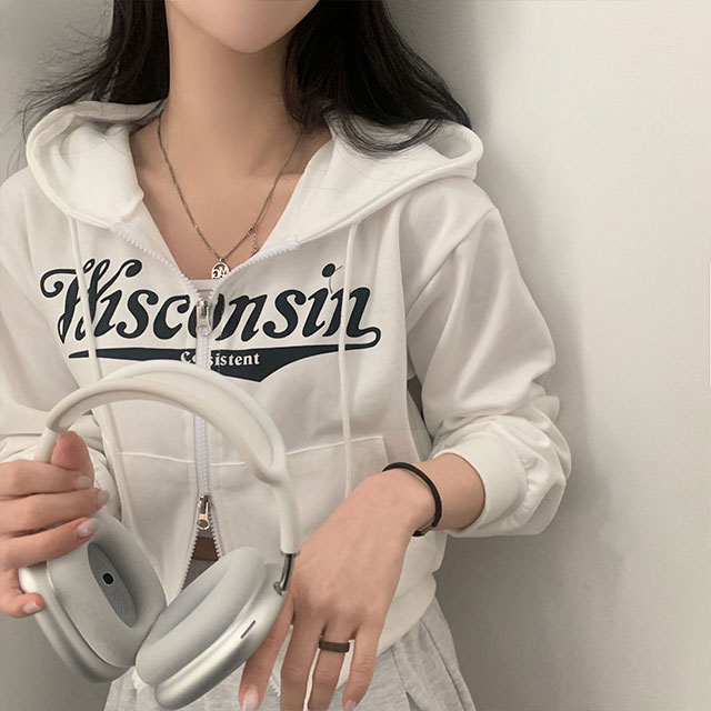 2WAYセミクロップドパーカー4color | ファッション通販サイト NUGU