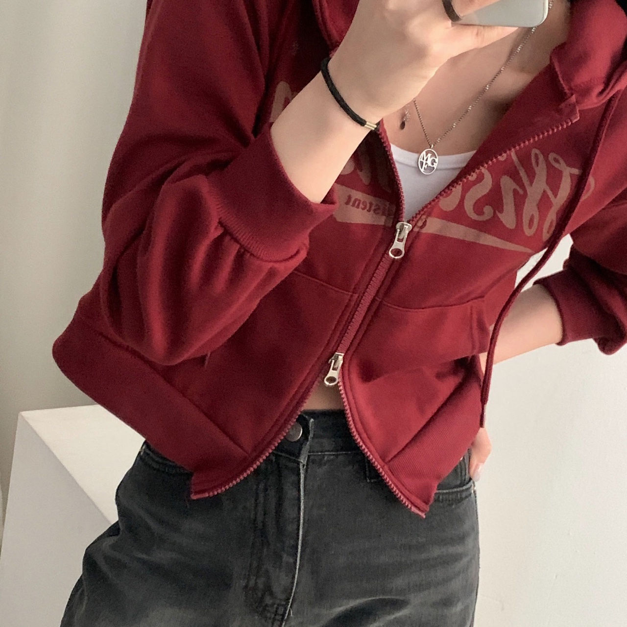 2WAYセミクロップドパーカー4color | ファッション通販サイト NUGU