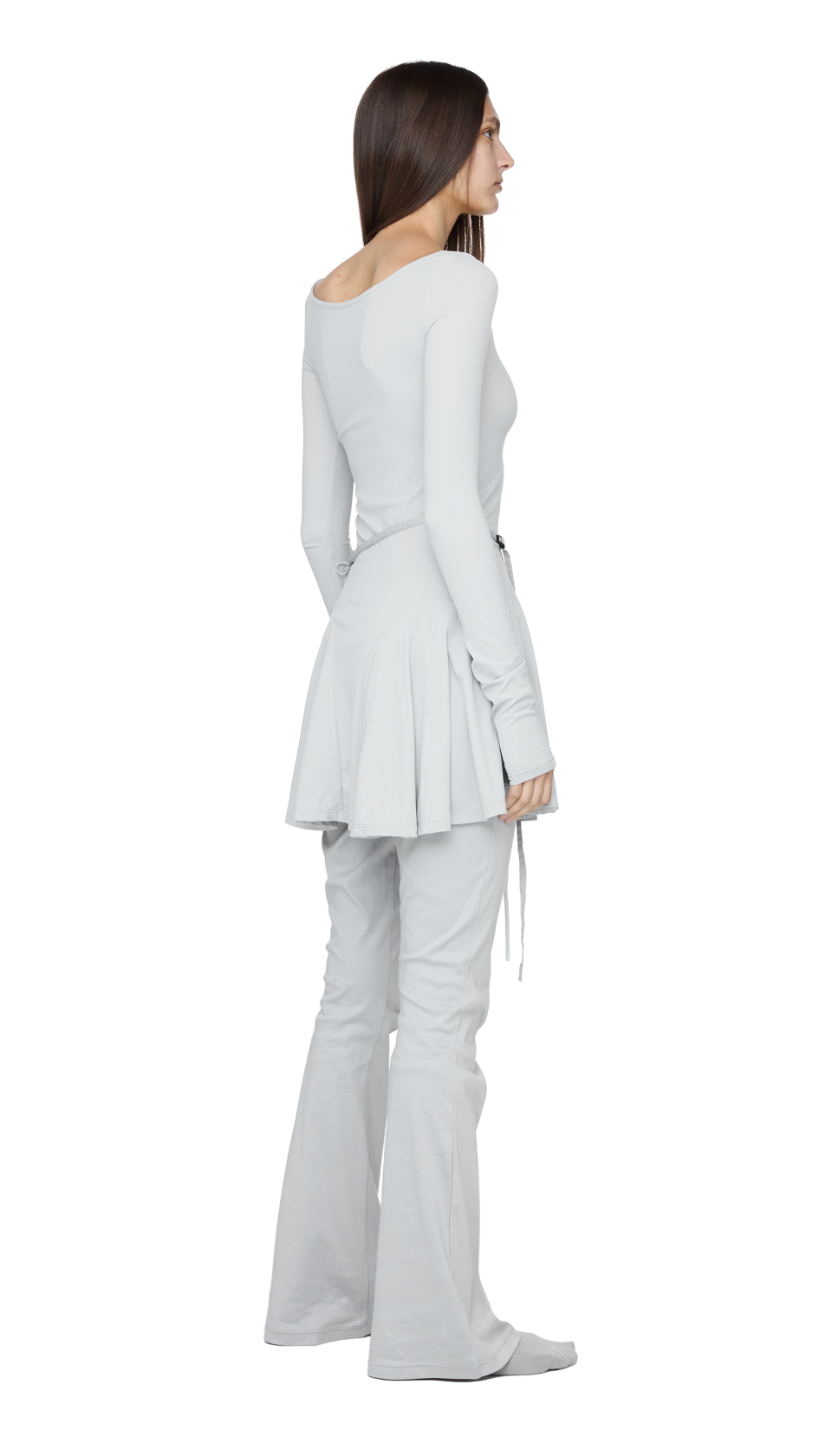 i:e Fluid Bootcut Pant 01 / Grey | ファッション通販サイト NUGU