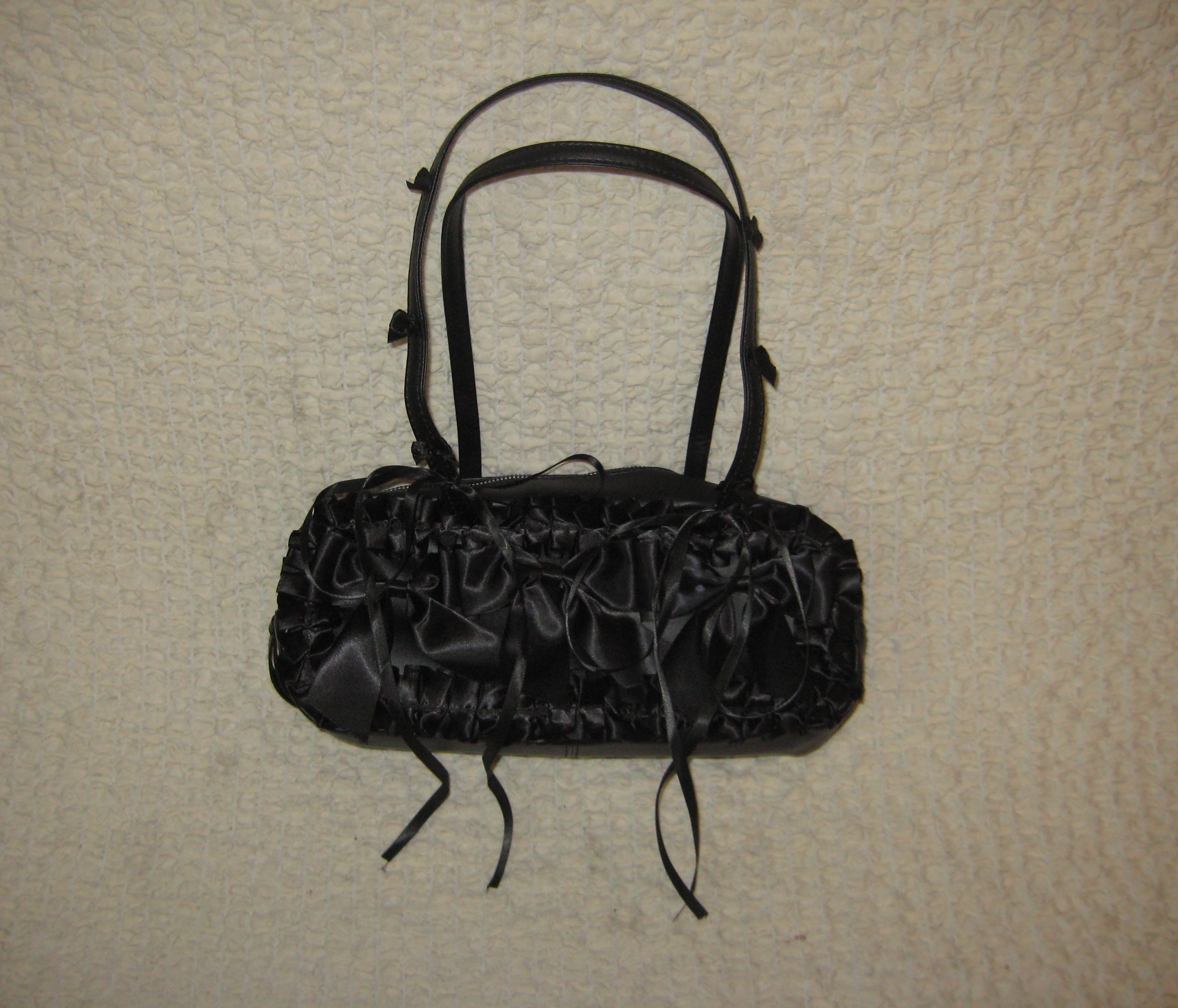 リボン付き ショルダーバッグ