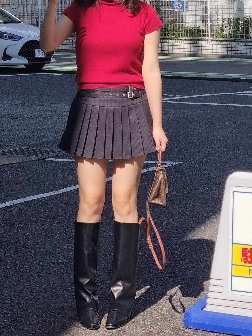 7CM]厚底フォールドオーバーロングブーツ | ファッション通販サイト NUGU
