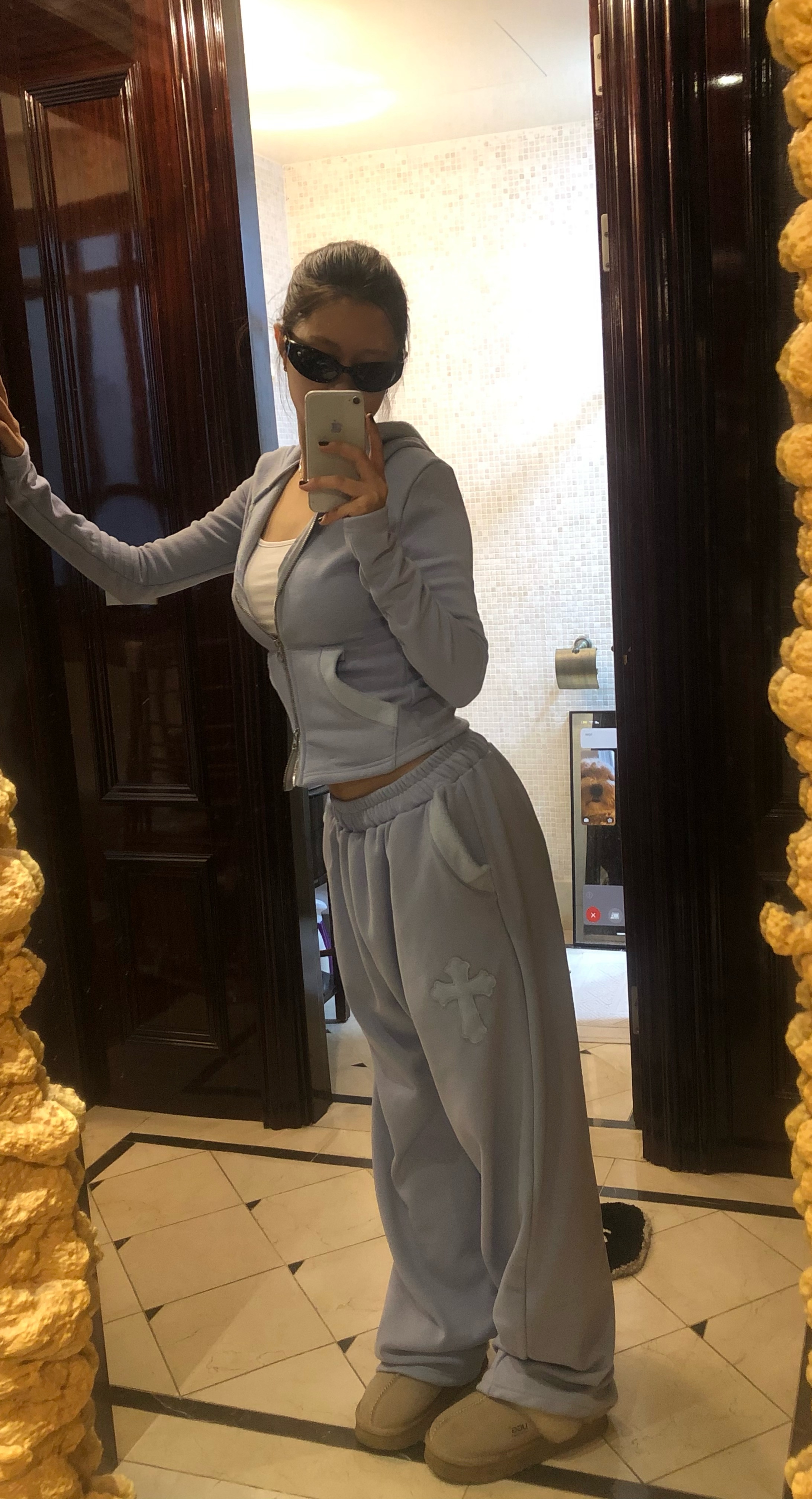 ベロア スター柄 パーカー | ファッション通販サイト NUGU