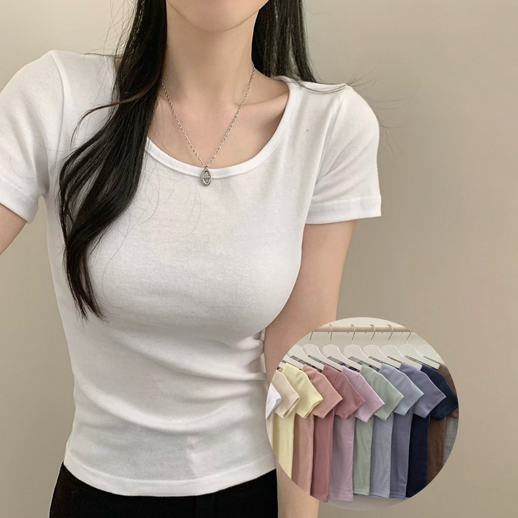 13color)ベーシック半袖Tシャツ | ファッション通販サイト NUGU