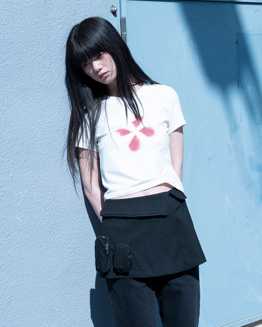 POCKET LAYERED SKIRT