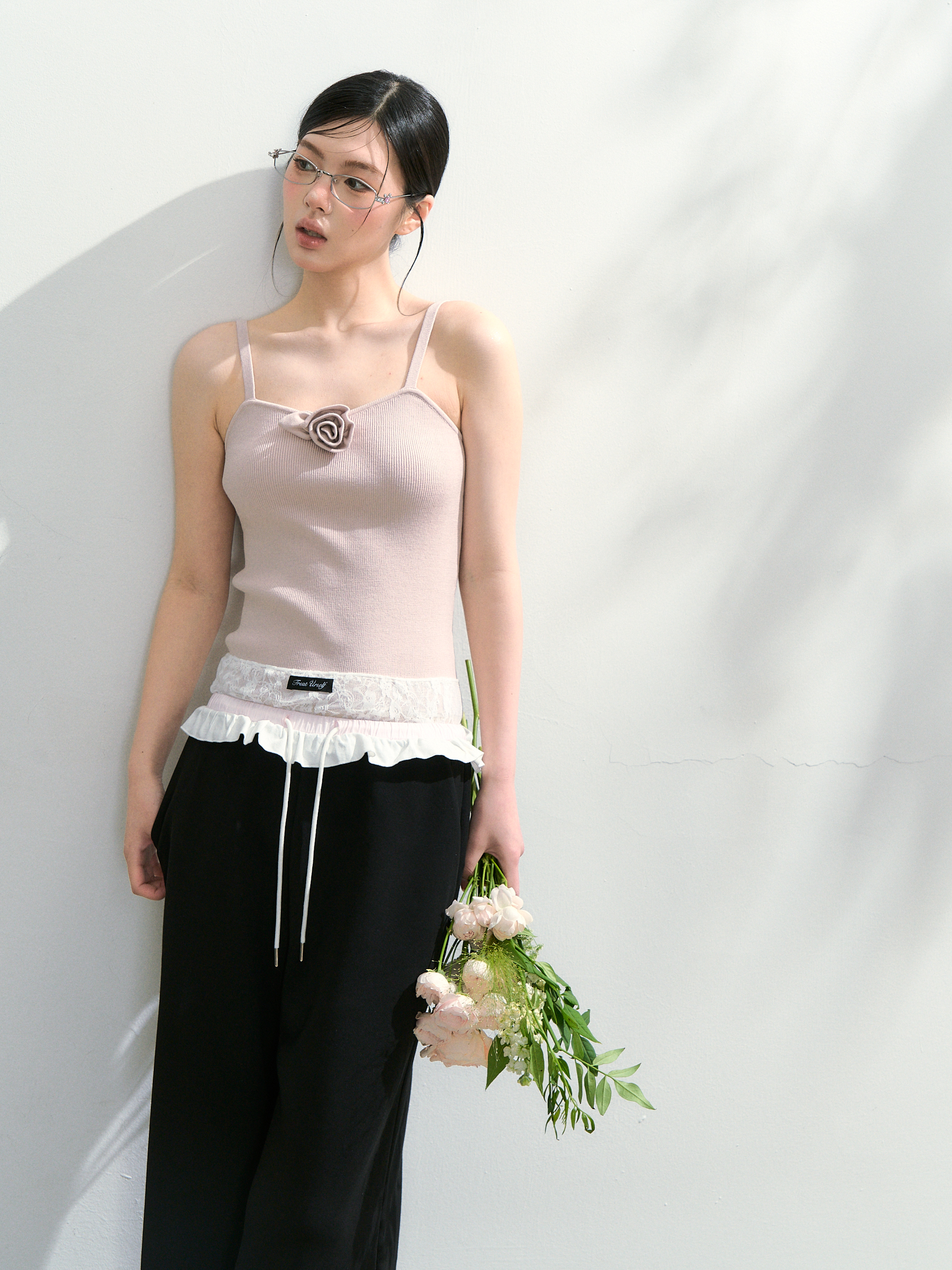 Double-waist lace pants | ファッション通販サイト NUGU