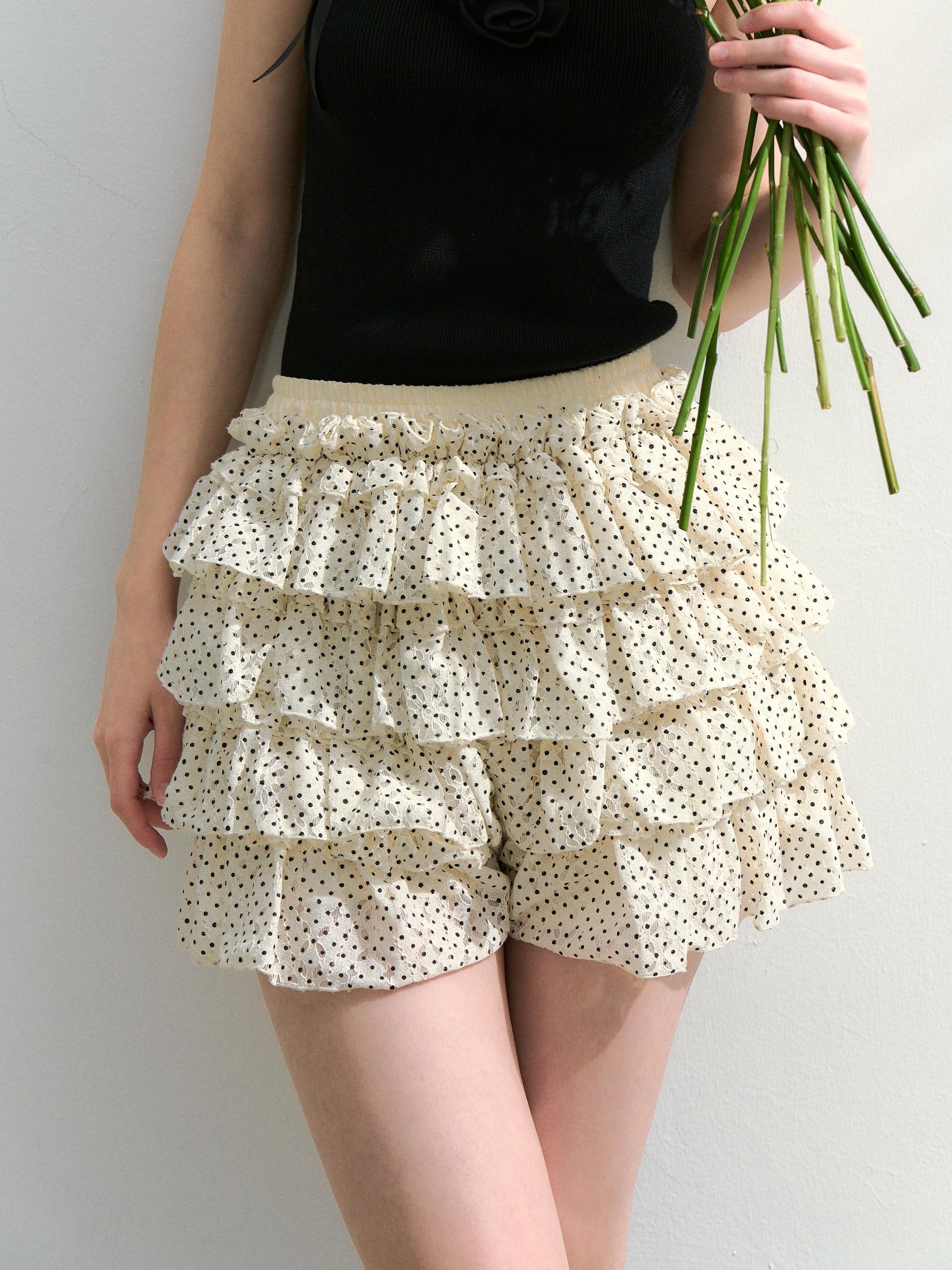 girly lace dot tutu | ファッション通販サイト NUGU