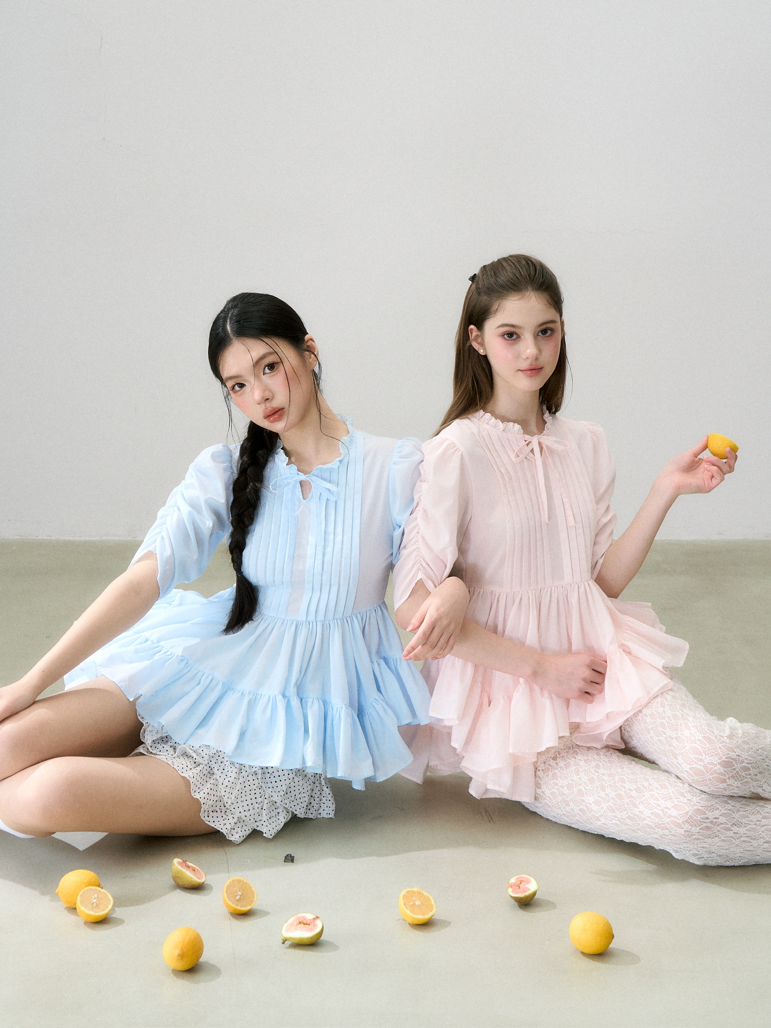 ワンピース Treat Urself Twist Flare Pintuck Blouse Twist Flare Pintuck Blouse | ファッション通販サイト NUGU