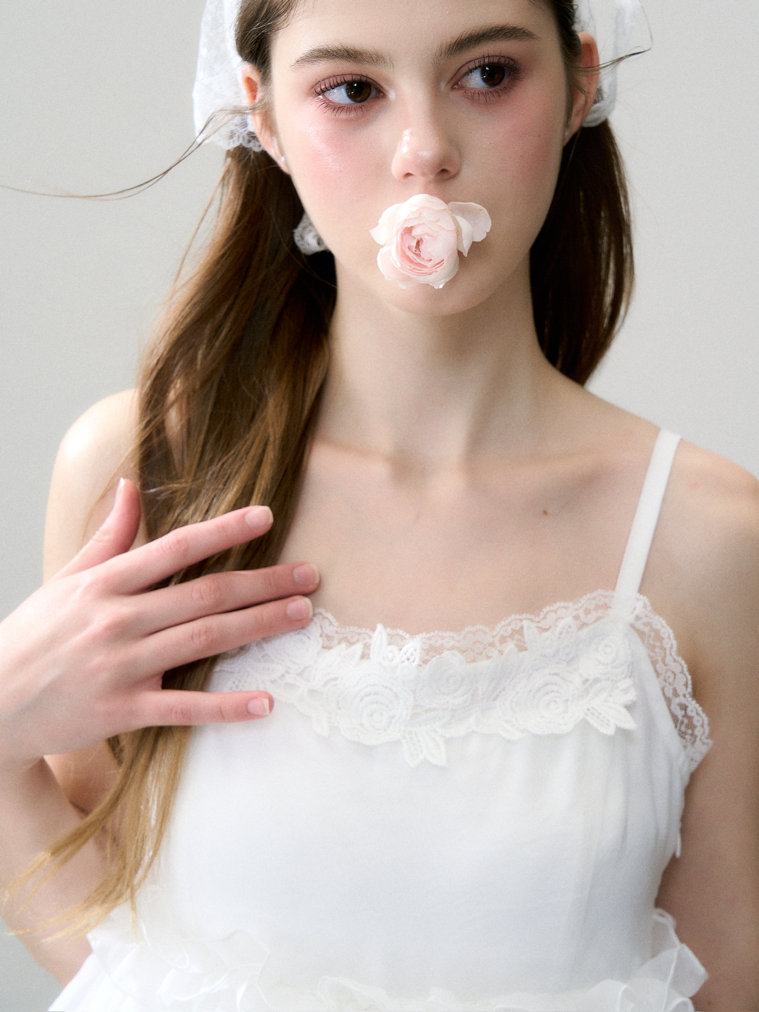 Soft veil camisole dress | ファッション通販サイト NUGU