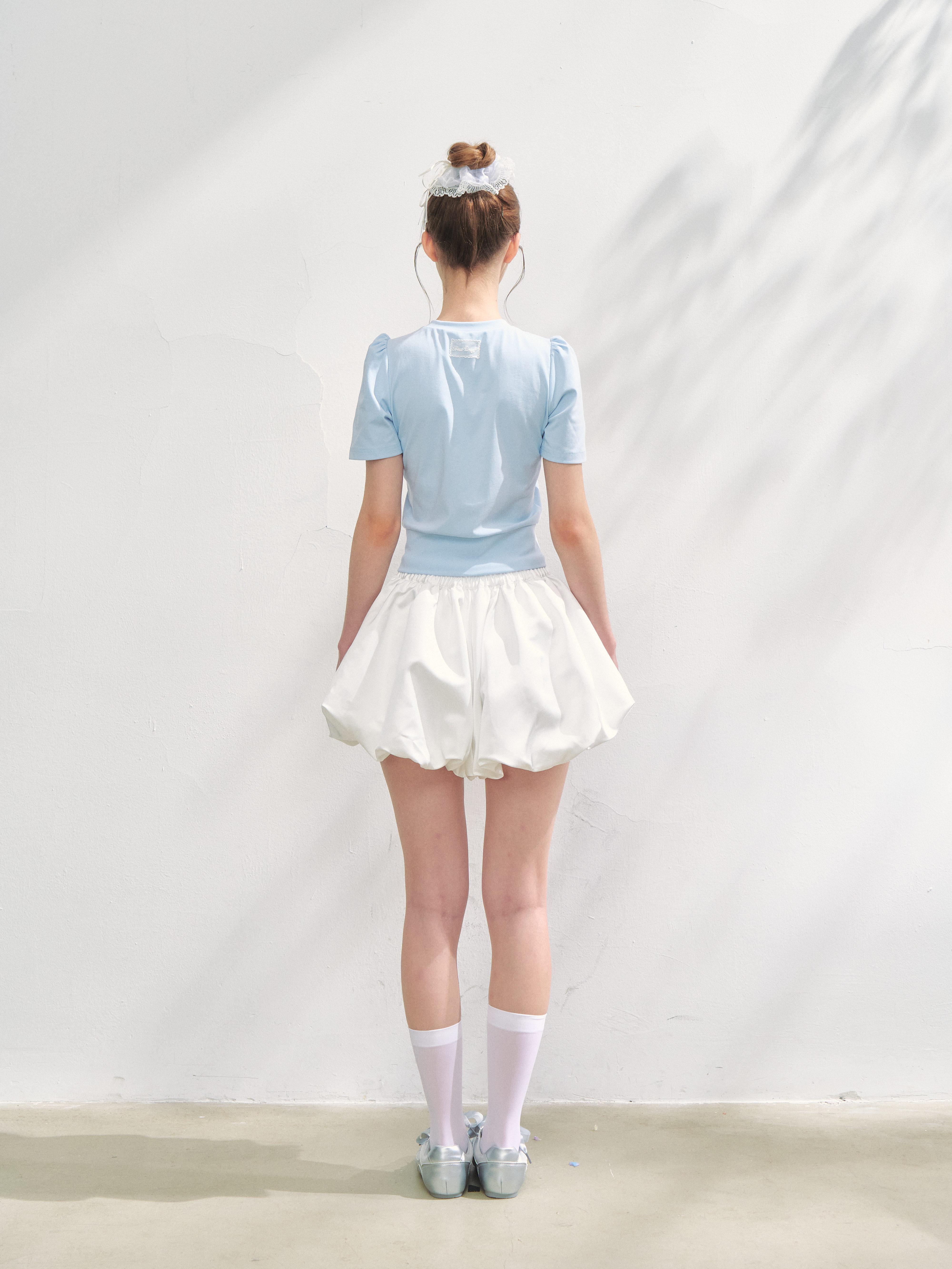 Rose flower motif short sleeve cardigan | ファッション通販