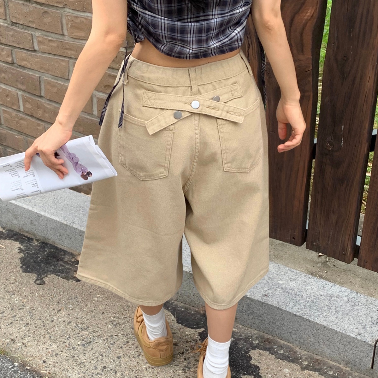グニフニ　ショートパンツ♡ ショッピングゴー shoppinggo スカパン キュロット デニム
