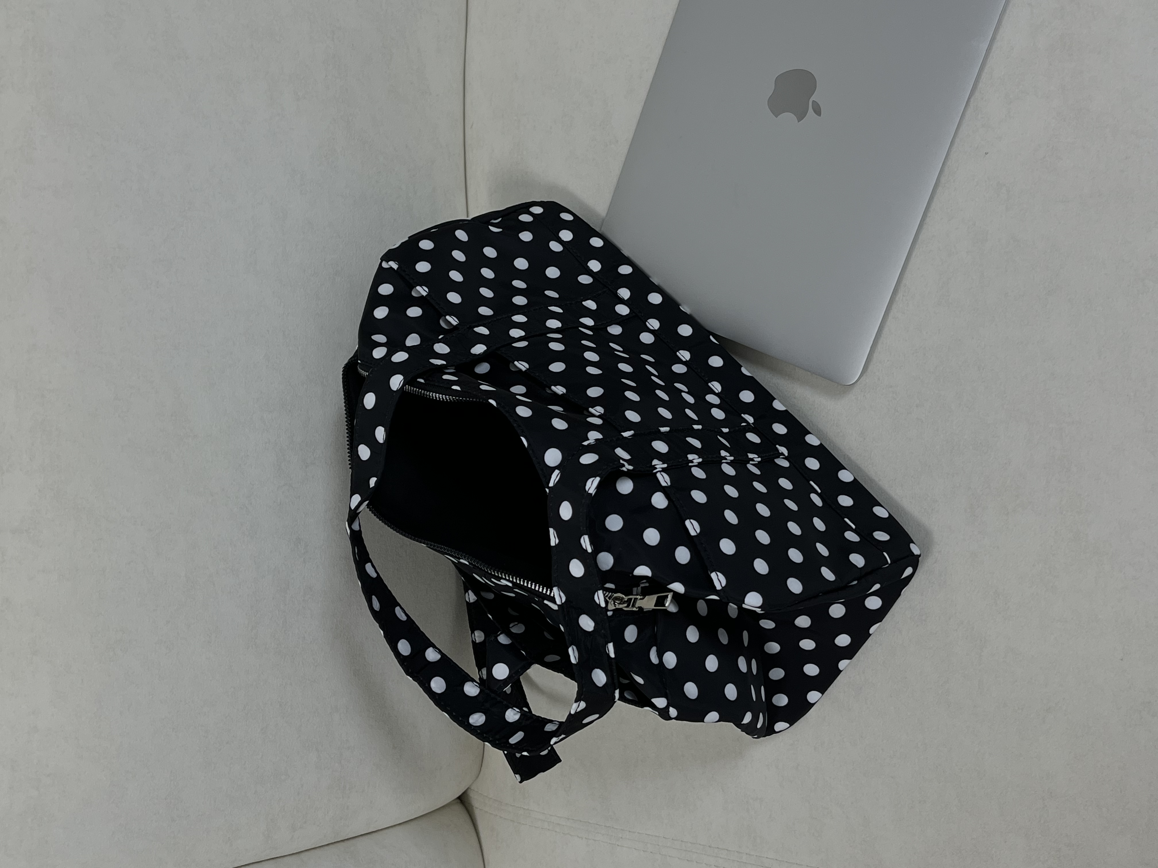 ドット柄 ショルダーバッグ