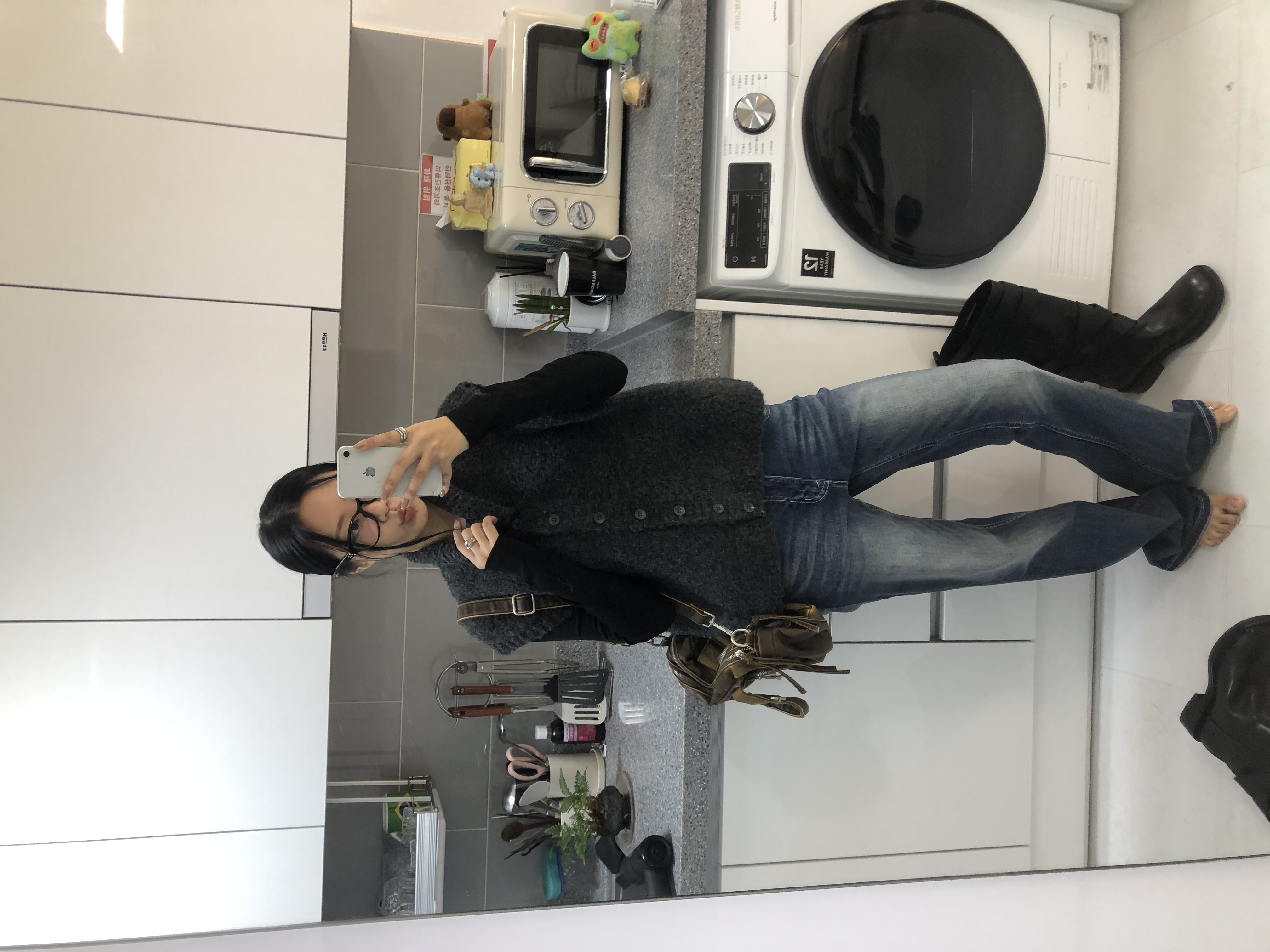 フレア デニム パンツ