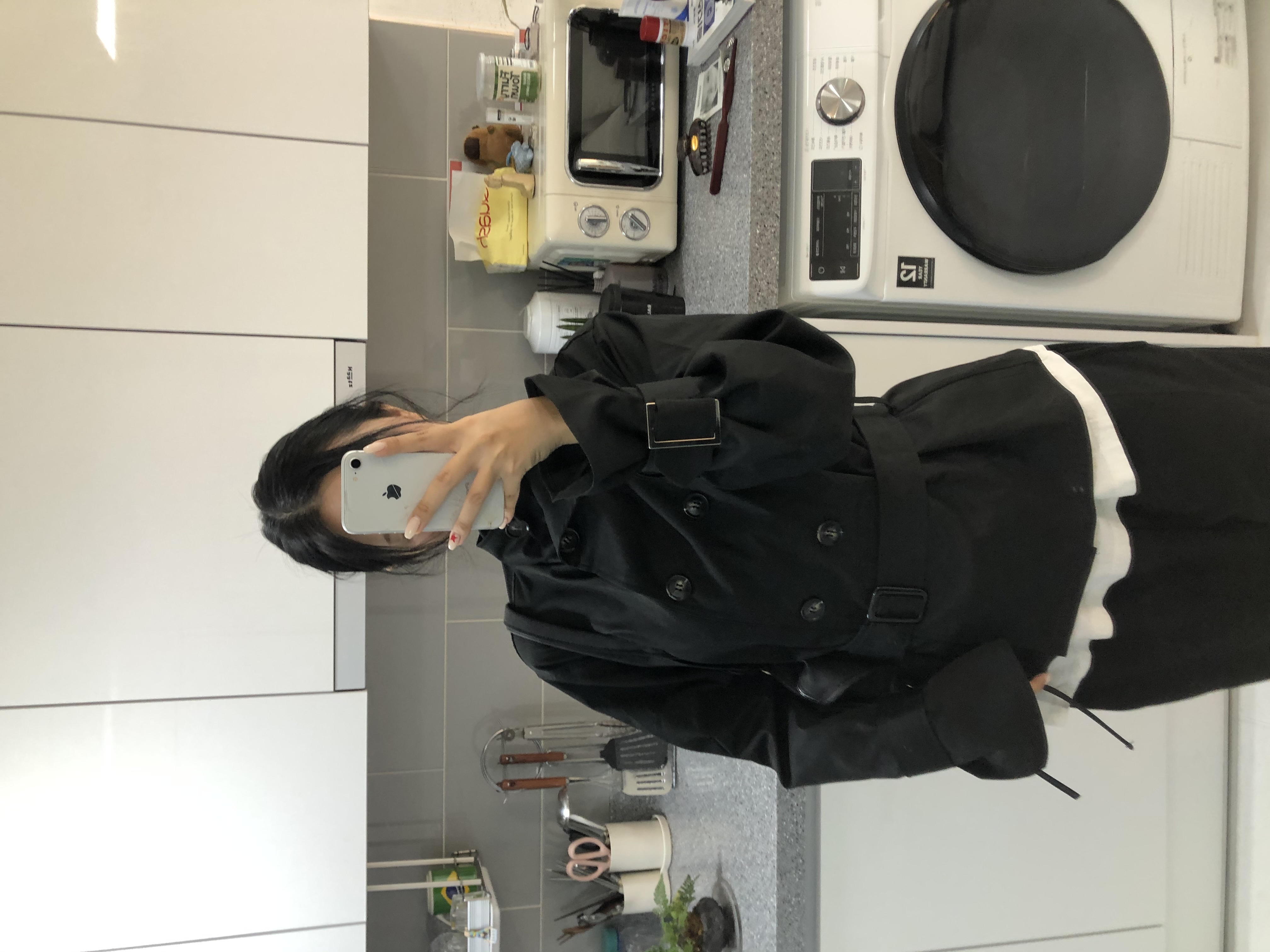 ハイネック トレンチ ジャケット