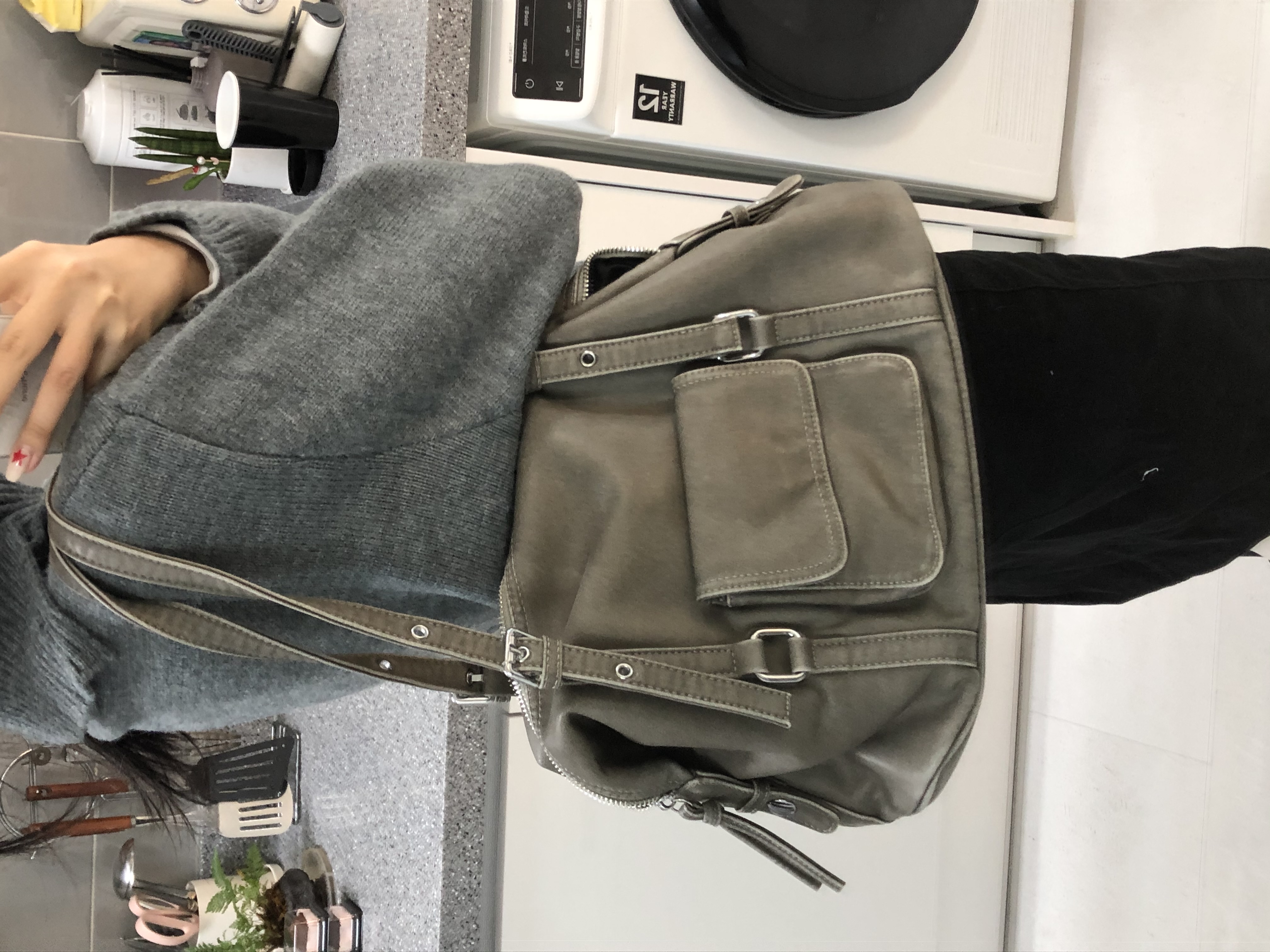 (5 color) レザー バッグ