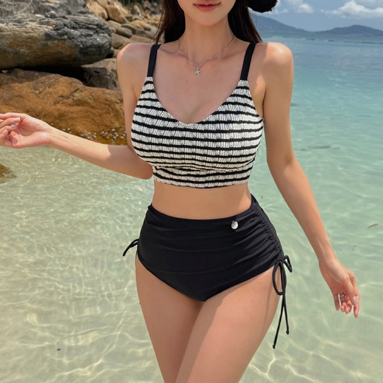 ＜NU SWIM（ヌー スイム）＞LIZA ハイウエスト ビキニ Liza Top | Nu Swim