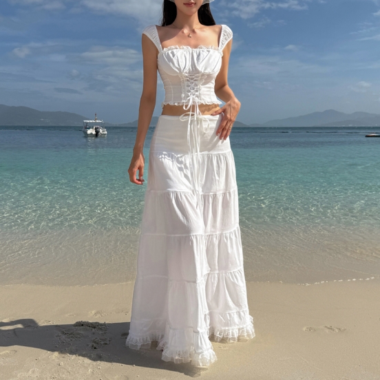 2piece] コルセット スイムウェア 水着 | ファッション通販サイト NUGU