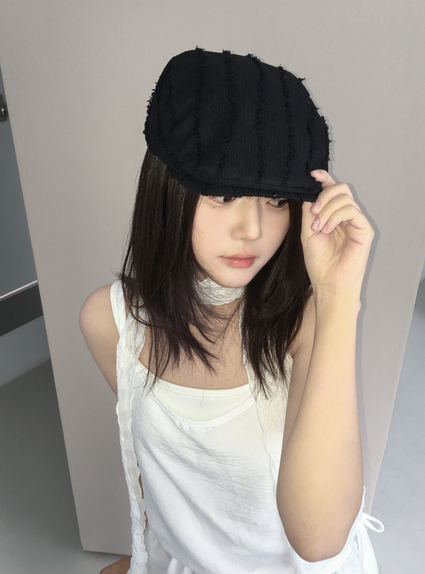 美品 YOKE 23AW 近年モデル ニット バラクラバ ビッグフード ブラック