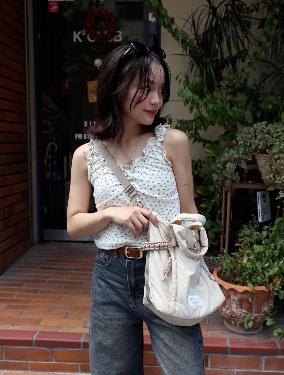 販売終了】小花柄タンクトップ | ファッション通販サイト NUGU