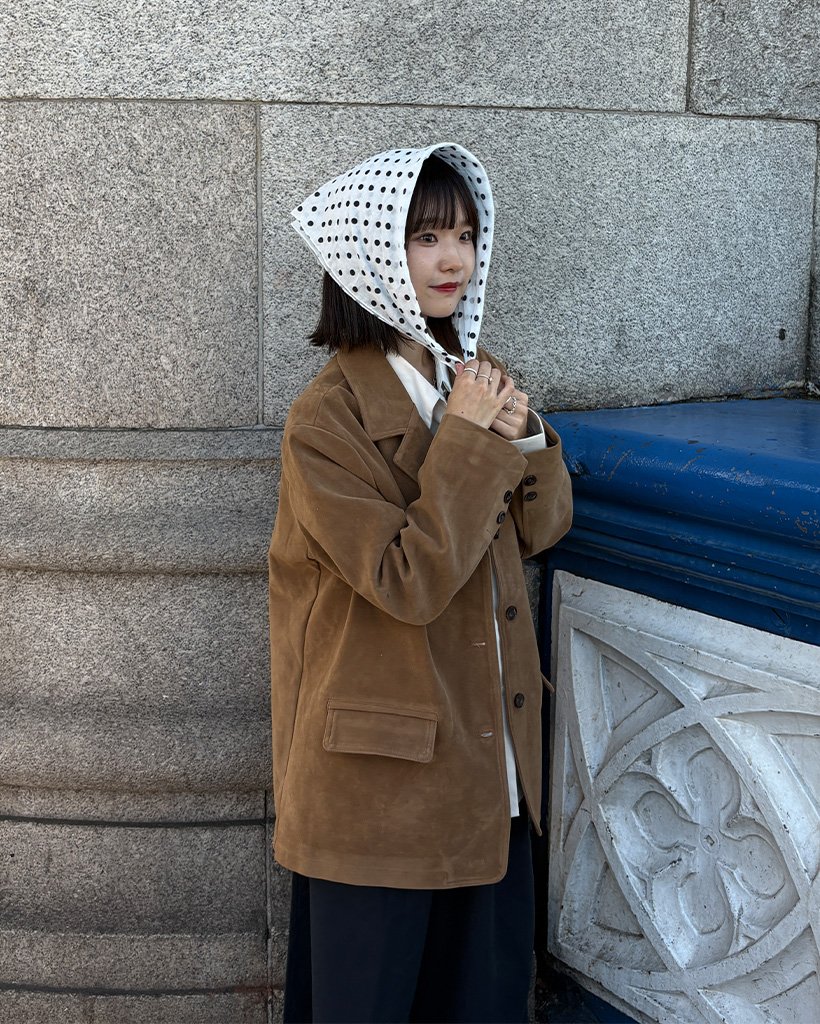 スチャンオーバーサイズスエードジャケット | ファッション通販サイト NUGU