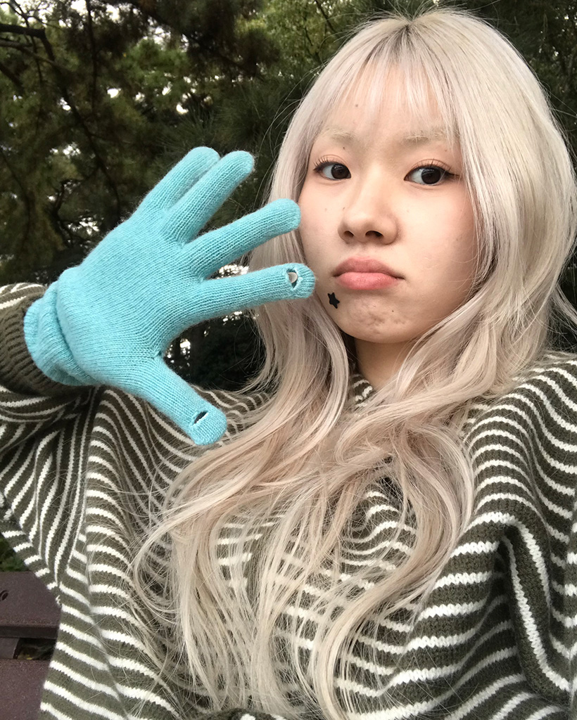 ラベルポイントロンググローブ