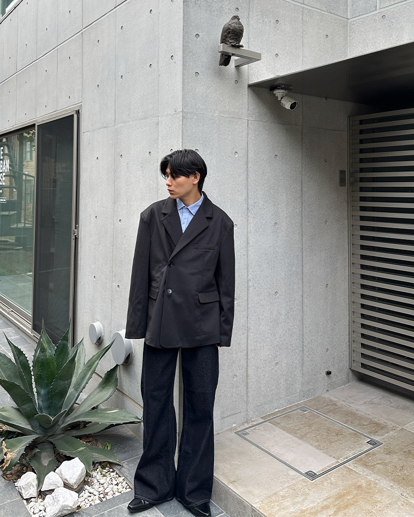 ダブルブレストウールブレザー | ファッション通販サイト NUGU