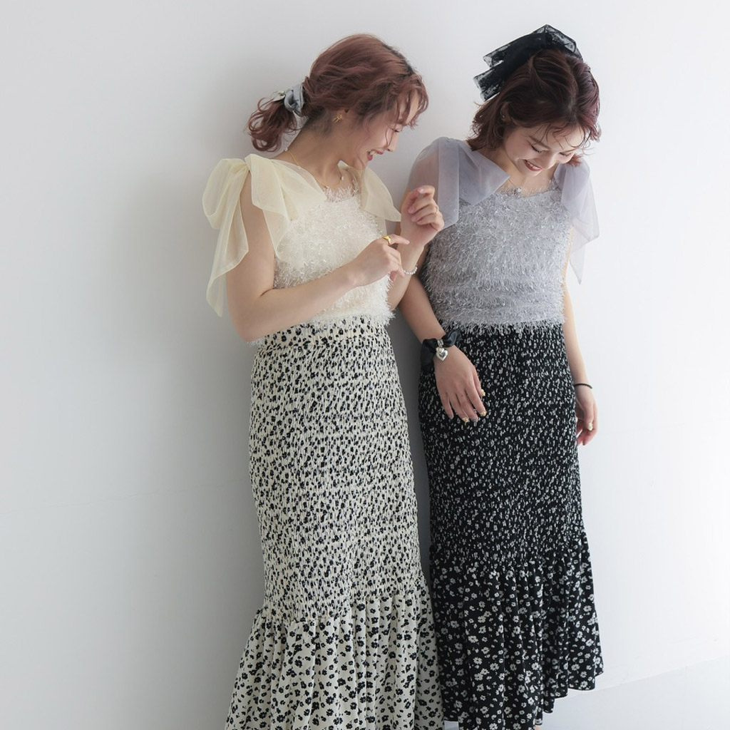 jumelle完売品 チュールビスチェホワイト jumelle（ジュメロ）の「【初回分即完売】tulle bustier（その他
