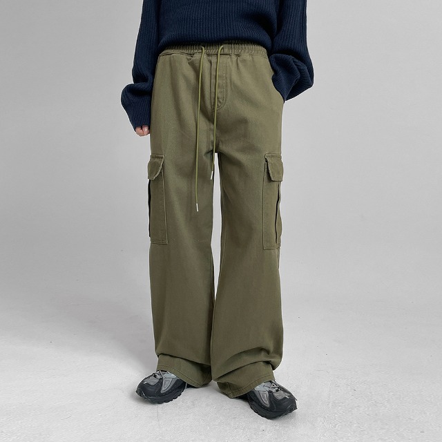 [original] フィリップバンディングカーゴコットンパンツ
