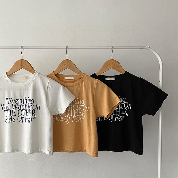 レタリングスリムフィットクロップドTシャツ | ファッション通販
