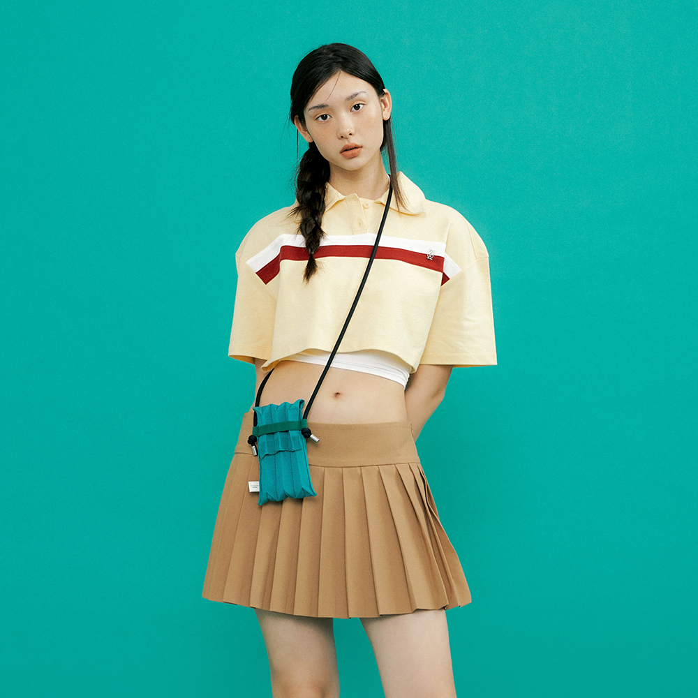 ★送料・関税込★PLEATSMAMA★Nano Ba.g★バッグ★ Nano Bag Sage : PLEATSMAMA: Sustainable Knit Pleats Bag