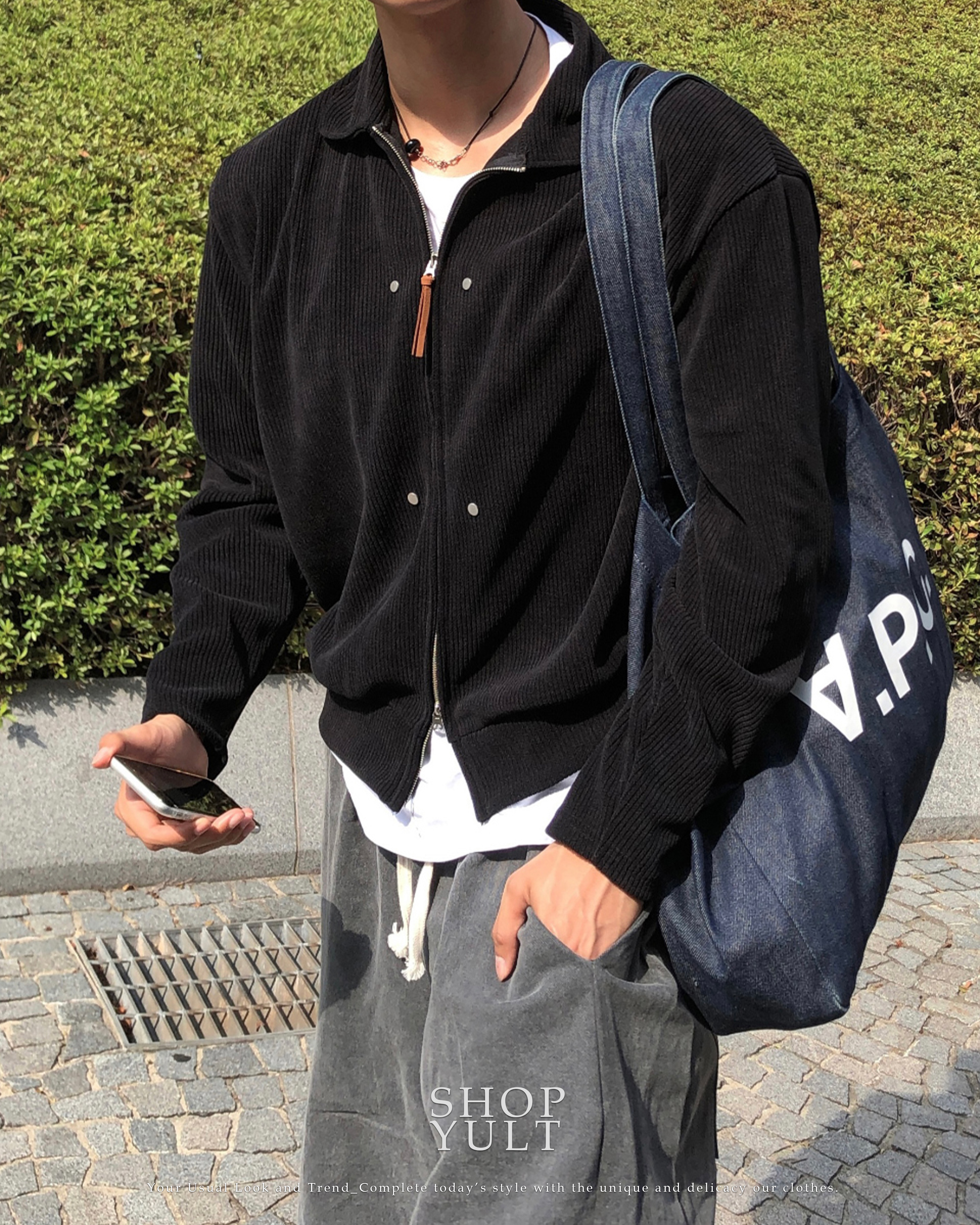 コーデュロイ カーディガン ジャケット (5color)