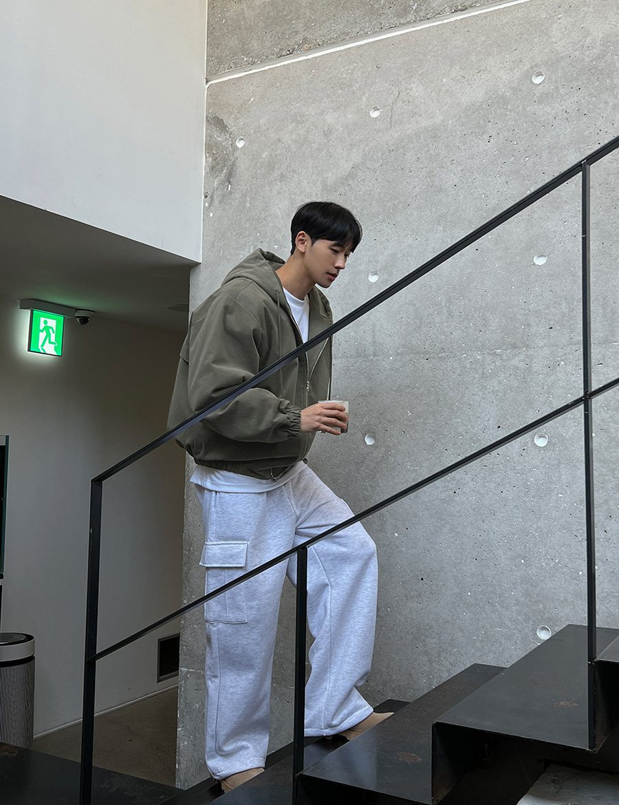 2wayフード付きダウン