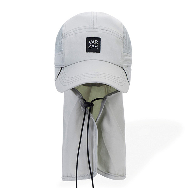 キャップ VARZAR Reflecting logo sunshield 2way camp cap gray Reflecting Logo Sun Shield 2way Camp Cap Gray | ファッション