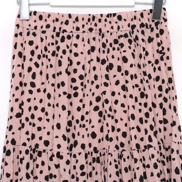 ドット柄フリルスカート | ファッション通販サイト NUGU