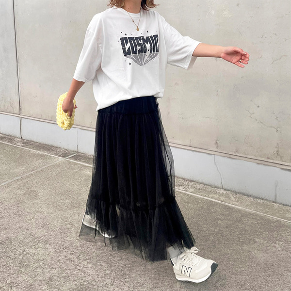 plage シースルーロングスカート plage シースルーロングスカート