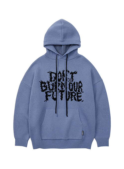 [PBA] DBOF Wool Knit Hoodie [LILAC]