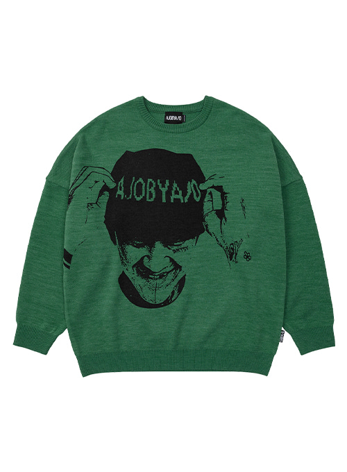 MUIL Oversized Sweater [GREEN]