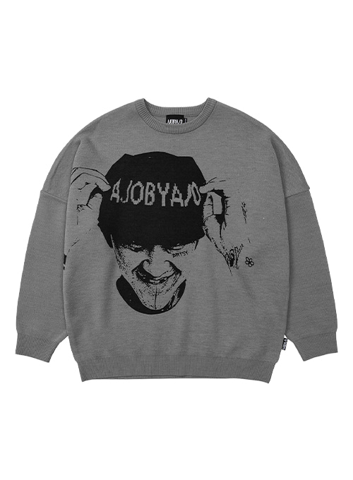 MUIL Oversized Sweater [GREY]