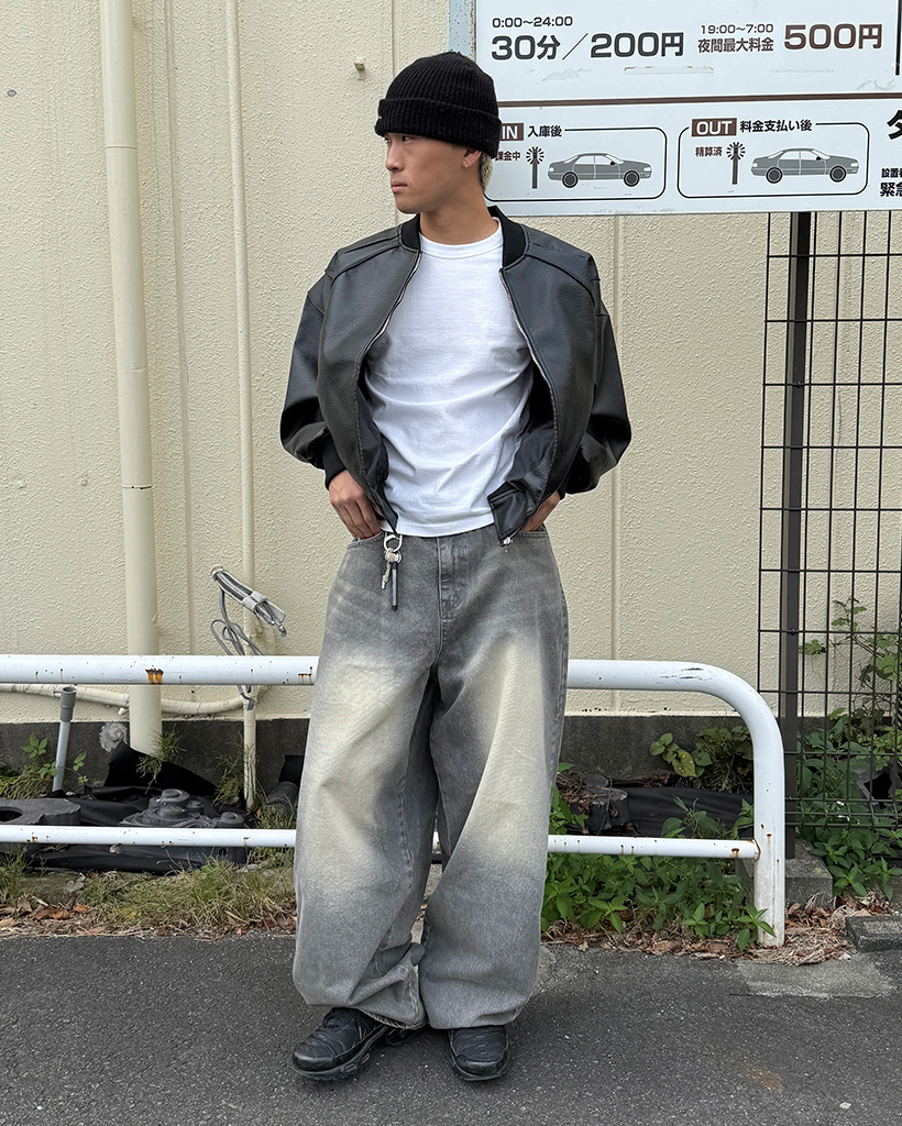 ティーンウォッシュバルーンデニムパンツ | ファッション通販サイト NUGU