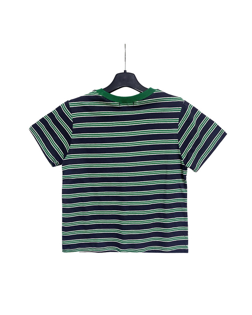 フミカウチダ　ボーダークロップドTシャツ 専用☆超美品☆フミカウチダ 今季 23aw ボーダー クロップド