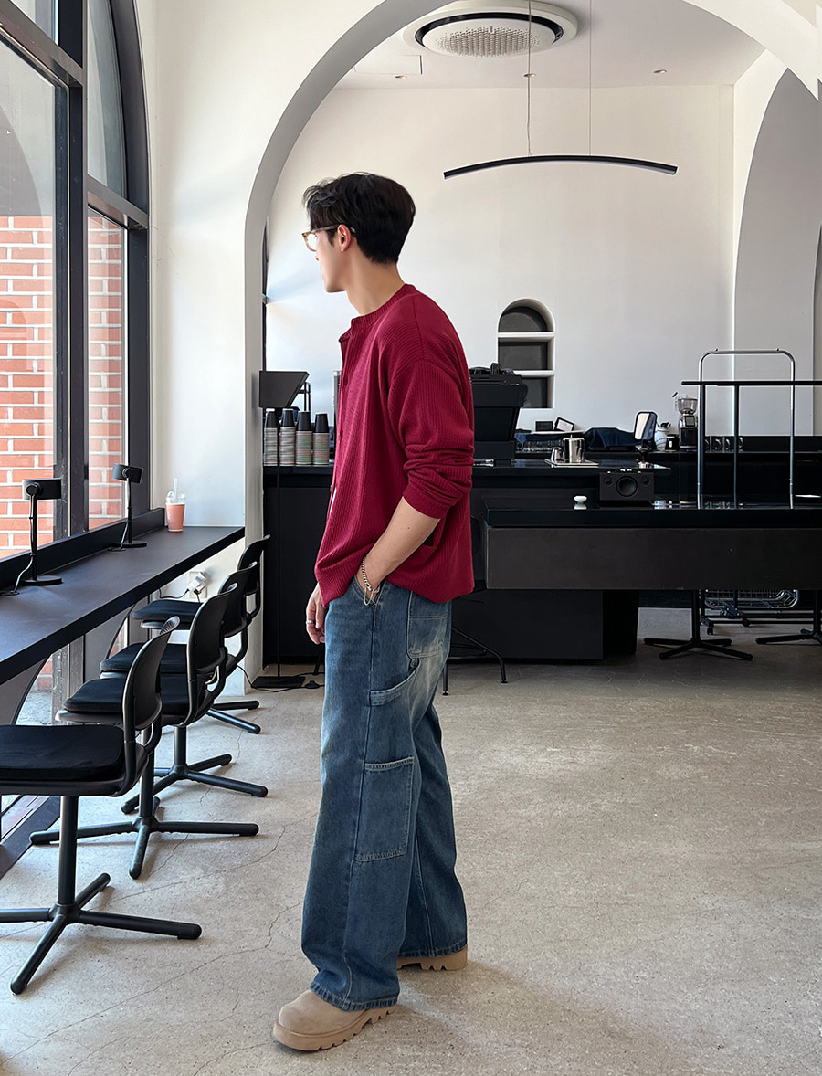 カーペンターワイドデニムパンツ | ファッション通販サイト NUGU