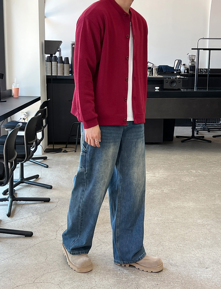 カーペンターワイドデニムパンツ | ファッション通販サイト NUGU