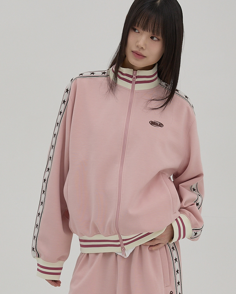 Star Track Jersey Jacket PINK